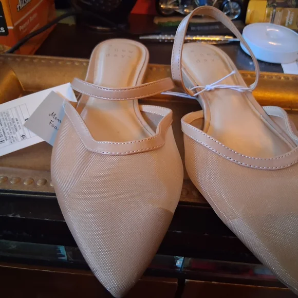a new day Women's Cream Slingback Sandals - Picture 1 of 5